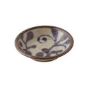 やちむん風 琉球 るり 唐草 9.5cm小皿  3寸