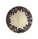 やちむん風 琉球 るり 唐草 8.0めん鉢