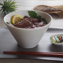 白磁　16.5cm　スリム　ラーメンボウル