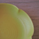 ゆらり 13cm 丸皿 ブルー ホワイト イエロー