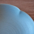 ゆらり 13cm 丸皿 ブルー ホワイト イエロー