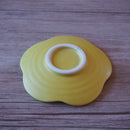 豆皿 ゆらり ライトブルー ホワイト イエロー