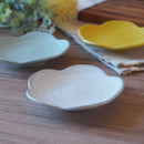豆皿 ゆらり ライトブルー ホワイト イエロー