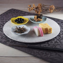 飛白  26cm 平丸皿