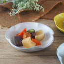 ゆらり 13cm 丸皿 ブルー ホワイト イエロー