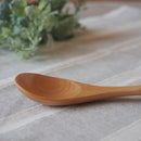 【送料無料】【ネコポス】 木 マルチ スプーン 15.5cm 5本セット ライトブラウン