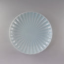 かすみ 丸皿 14.5cm 和食器 菊型  取り皿 白 青白 さくら