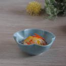 小鉢 ゆらり9cm ホワイト イエロー ブルー