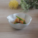 小鉢 ゆらり9cm ホワイト イエロー ブルー