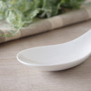 白磁 16.5cm スリムラーメンボウル リゾットスプーン 各2個セット