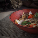 茜縅 24cmボウル