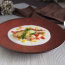茜縅 27.5cm ディナープレート