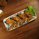 やちむん風 さんま皿 長角皿 29.5cm 琉球てぃーだ