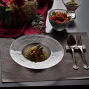 ガラス イマージュ ライン 22.8cmフラットスープ&パスタ