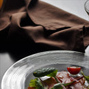 ガラス イマージュ リムプレート 24cm