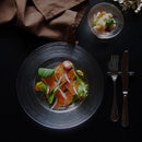 ガラス イマージュ リムプレート 24cm