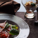 ガラス イマージュ リムプレート 24cm