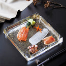 金箔 24cm スクエア リバーシブル 切立皿