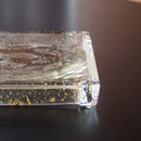 金箔 24cm スクエア リバーシブル 切立皿