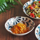 やちむん風 16.5cm浅鉢  5寸 琉球てぃーだ 和風軽量