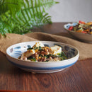 やちむん風 チャンプルー皿 琉球てぃーだ