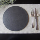 墨縅 26cm平丸皿