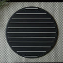 墨縅 26cm平丸皿