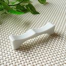 【ネコポス】【送料無料】 白磁 2ピース カトラリーレスト ４本セット